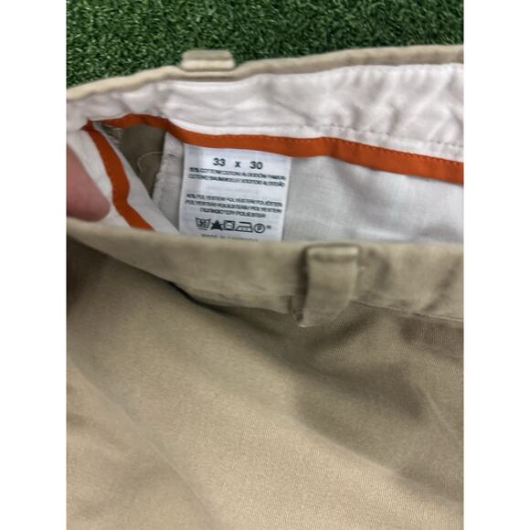 Dockers D2 Khaki Pants Mens Size 33x32 Chino Straight Leg 100% Cotton - Picture 4 of 8